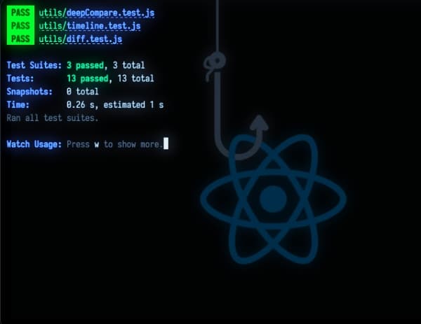 How to write and test a custom React hook.